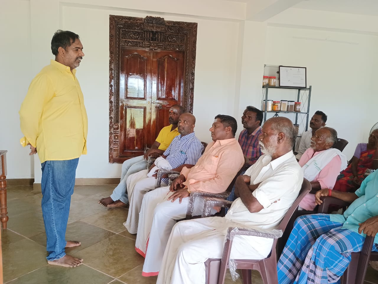 Meeting with Dairy Farmers