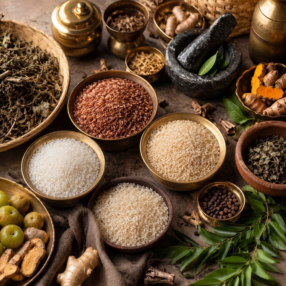 Traditional herbs and grains